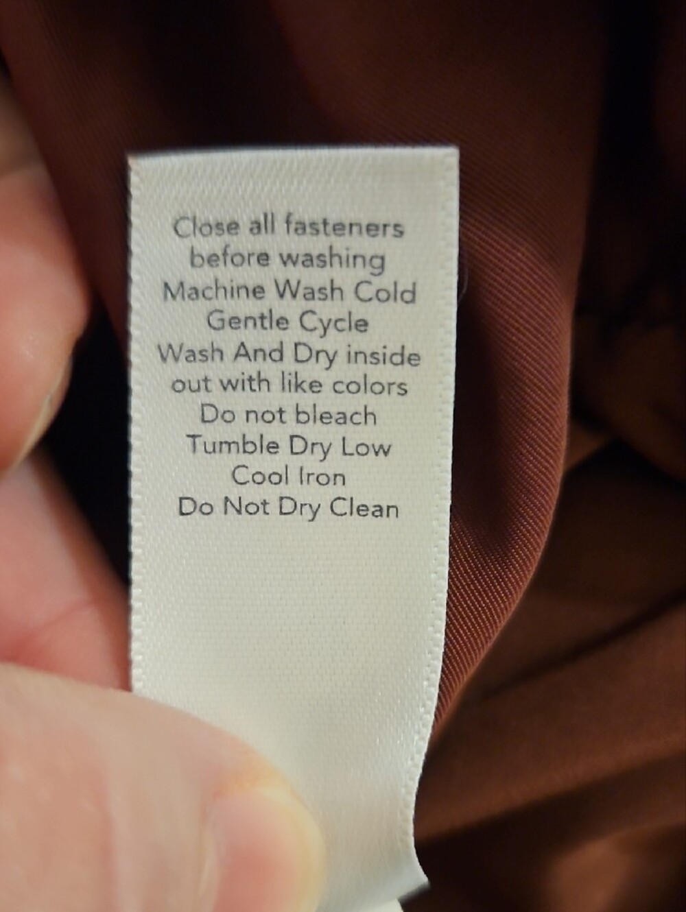 Athleta Medium Lightweight Drawstring Jacket - Rust - Picture 6 of 6
